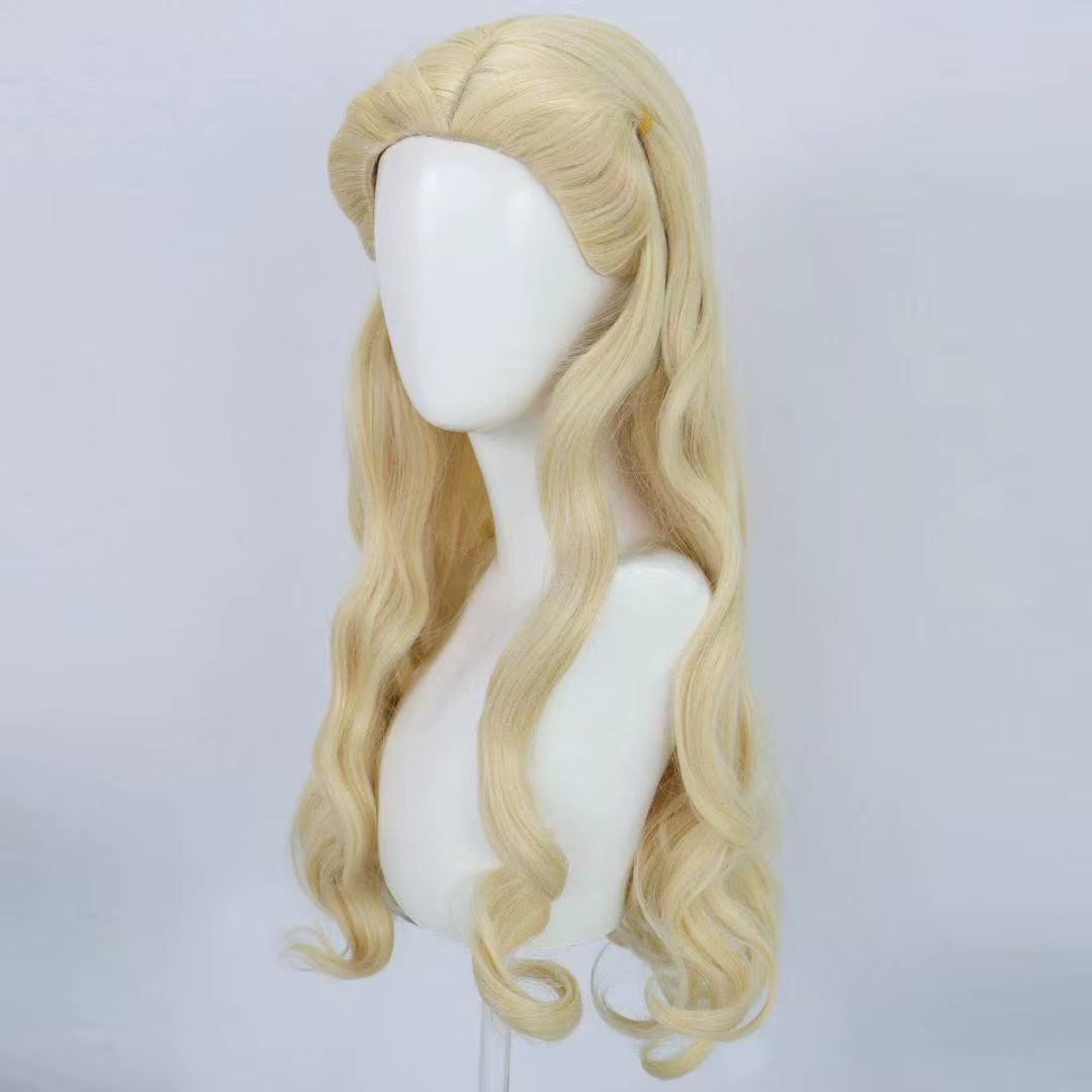 Glinda Cosplay Cosplay perruque femmes cheveux perruques film chapeaux fête Halloween Cosplay accessoires carnaval accessoire