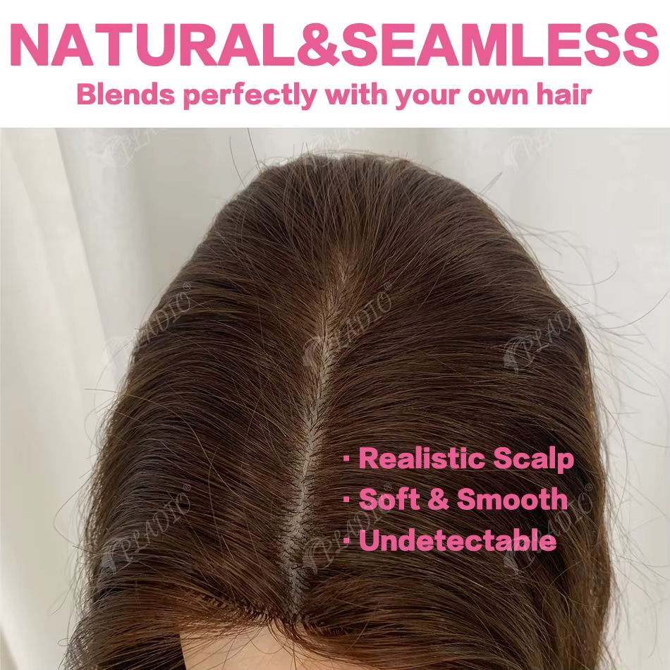 Extensions capillaires naturelles en cheveux humains pour femmes
