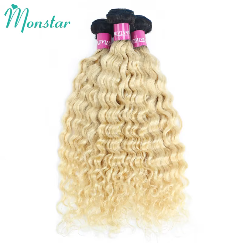 Mèches Deep Wave péruviennes naturelles Remy – Monstar