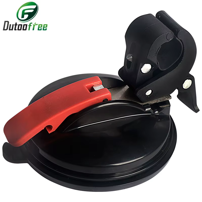 Support à ventouse puissant pour outil électrique, mini base mécanique télescopique à mouvement alternatif avec ventouse