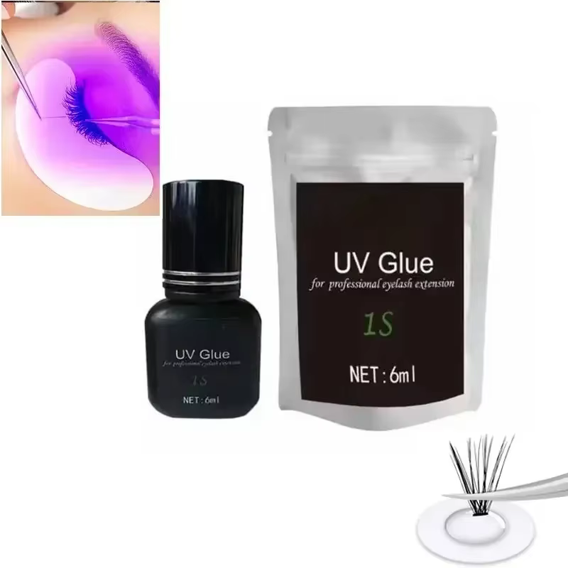 Nouveau Gel de colle UV pour faux cils