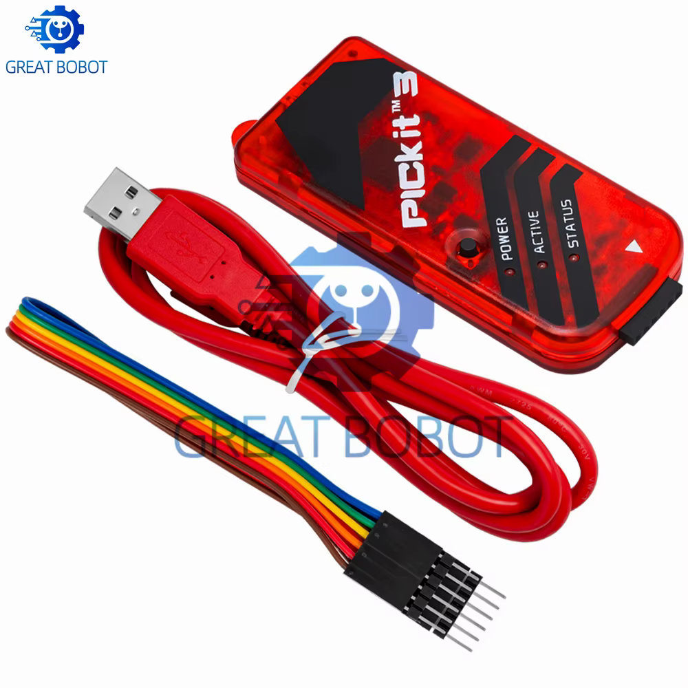 PICKIT3 PICKIT3.5 PICKIT 3 programmeur programmation hors ligne puce de microcontrôleur PIC + siège adaptateur de programmeur PIC