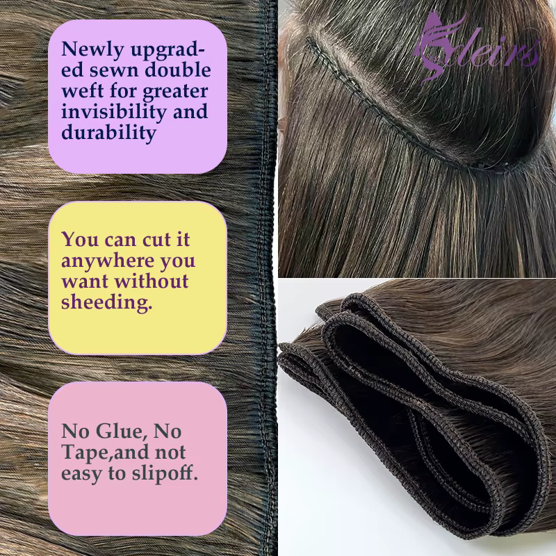 Extensions de cheveux humains de haute qualité ADEIRS