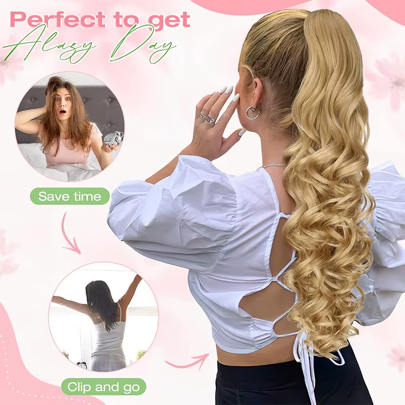 Extensions de queue de cheval 30 ''Claw Clip