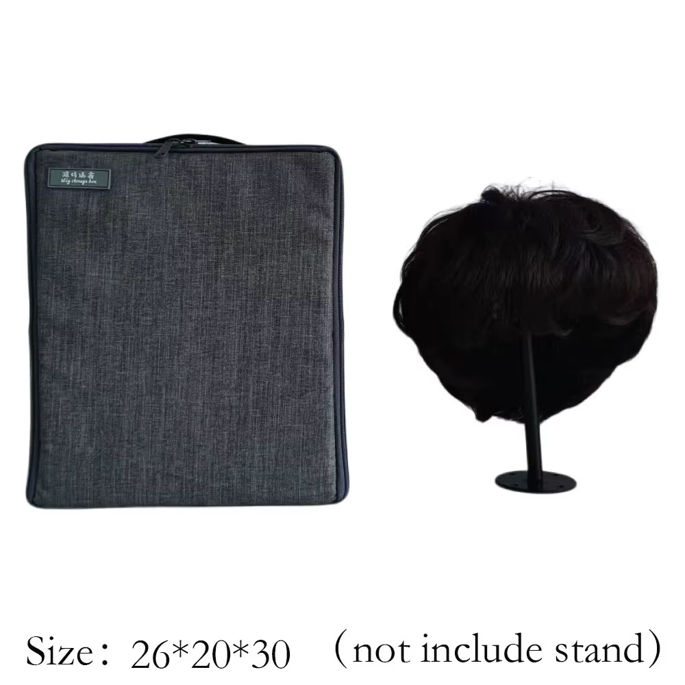 Boîte de rangement de perruque pour fermeture de toupet
