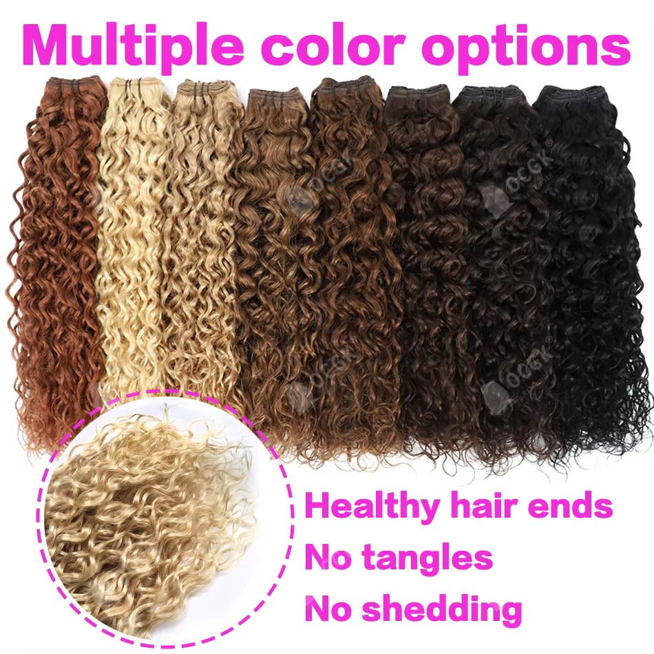 Extensions de cheveux naturels OCGK en trame