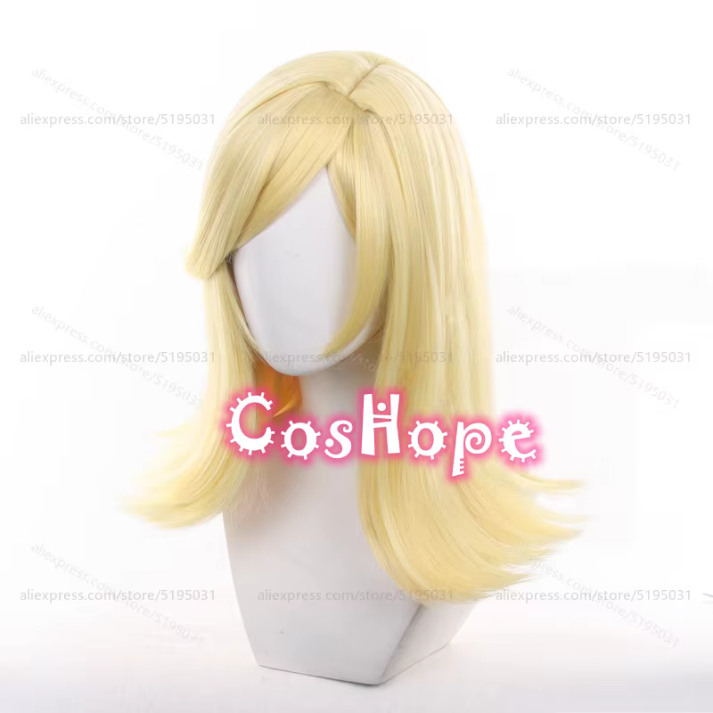 Perruque de cosplay Lucy Steel