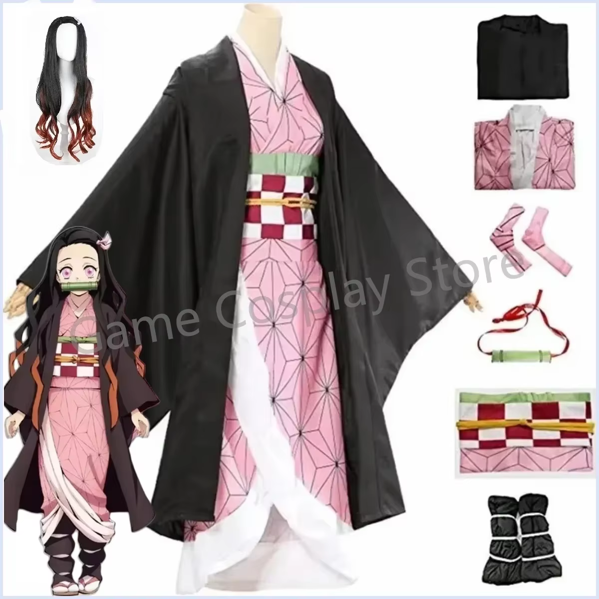 Anime Nezuko Cosplay Kamado
