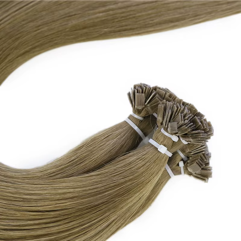 Extensions de cheveux à pointe plate
