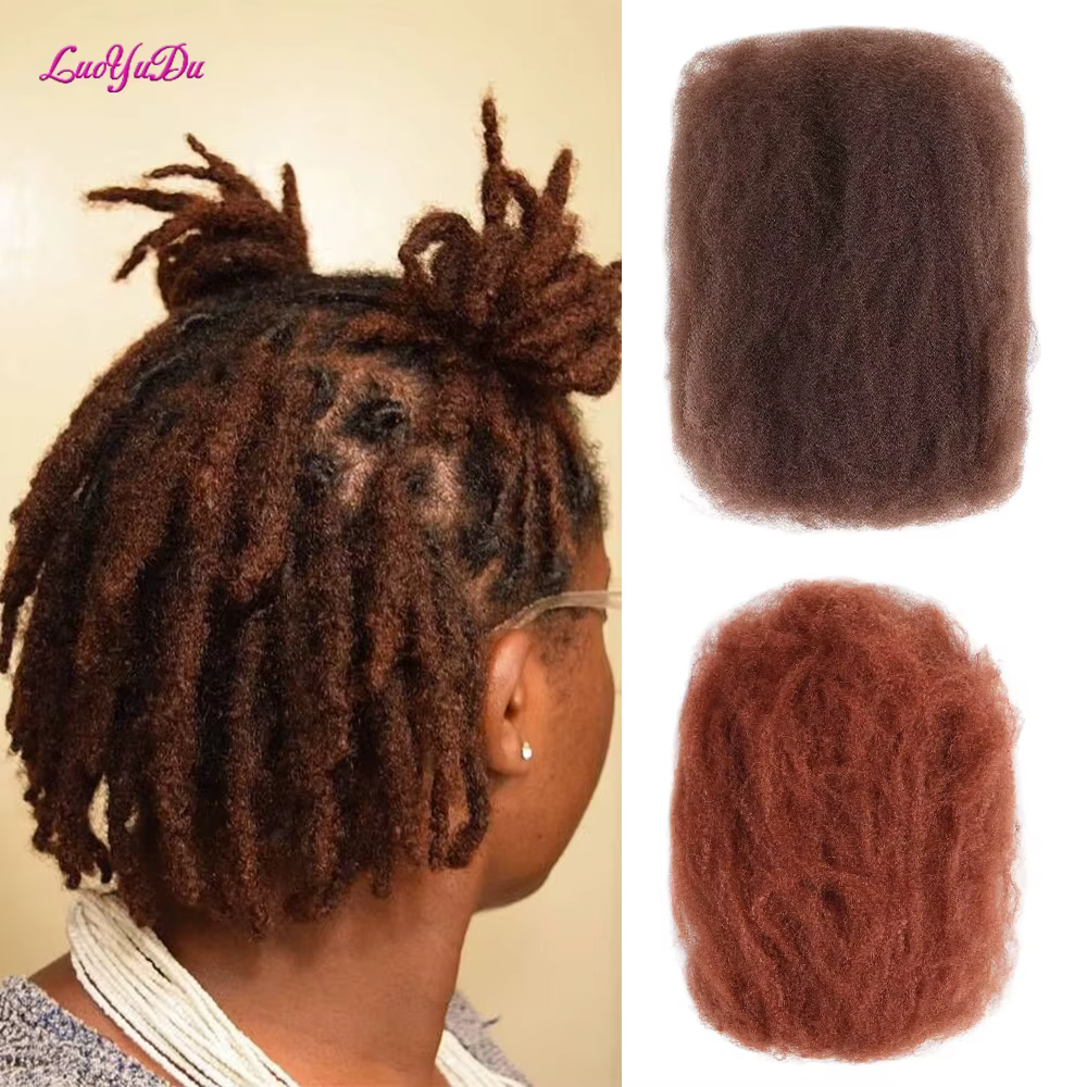 Extensions capillaires synthétiques Afro crépues et bouclées