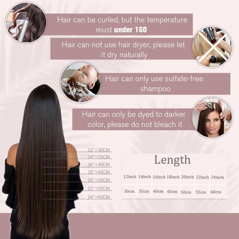 Ugeat Micro boucle Extensions de cheveux humains vrais