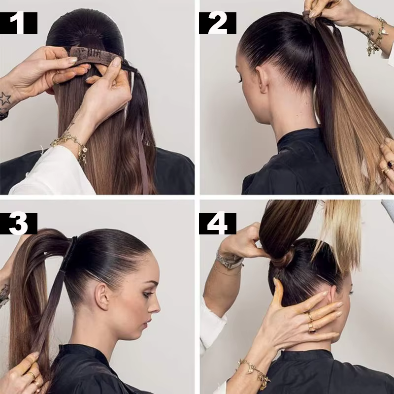 LISI GIATV-Extensions Capillaires Synthétiques sulfet Lisses