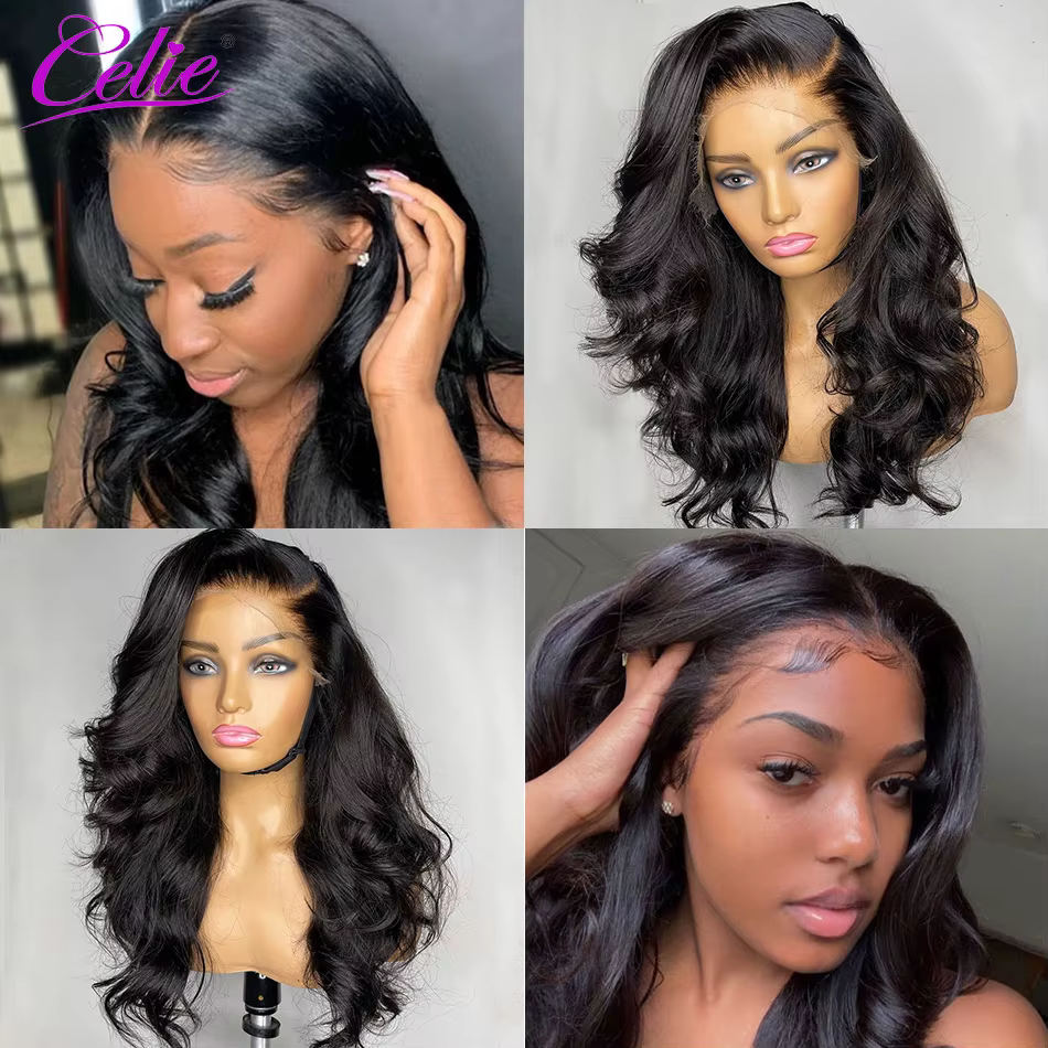 Celie-Perruque Lace Front Wig Body Wave Naturelle